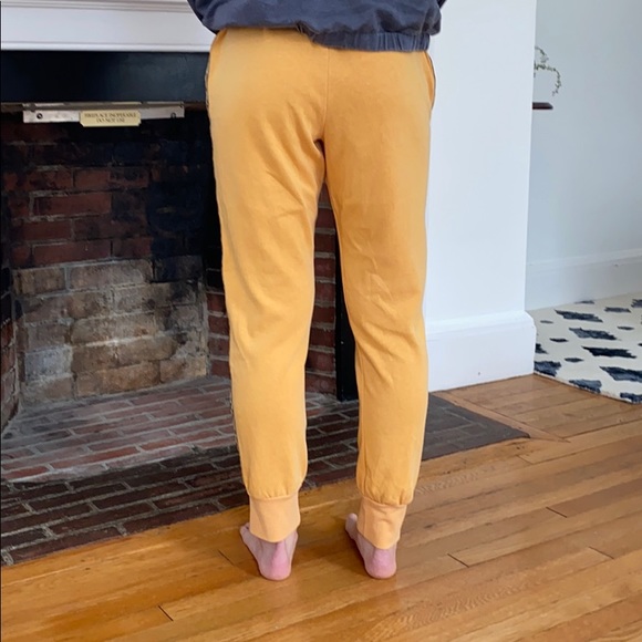 Sundry Leopard Joggers Marigold with Leopard trim - Picture 4 of 6